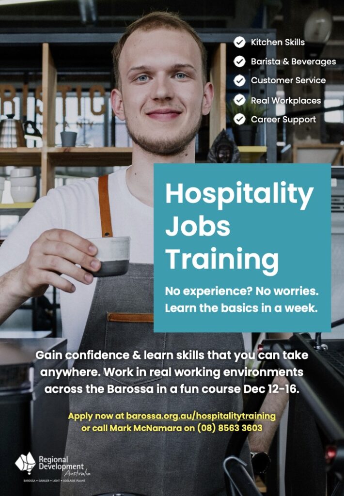 Hospitality Jobs Training Learn the basics in a week! Regional