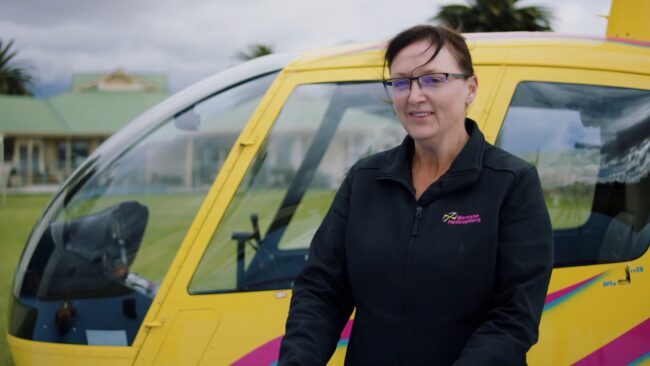 Bridgette Hastings from Barossa Helicopters talks about the B2B Support Program from Regional Development Australia Barossa Gawler Light Adelaide Plains.