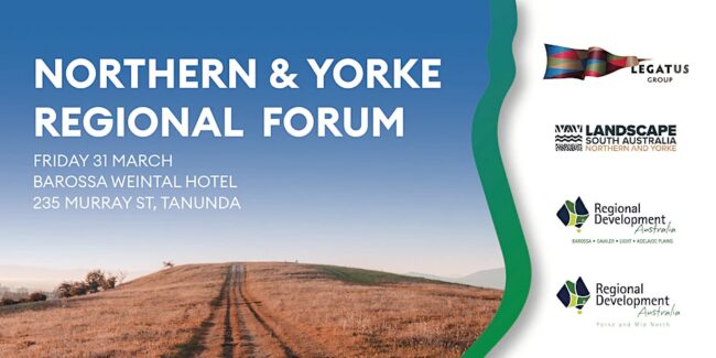 Northern and Yorke Regional Forum