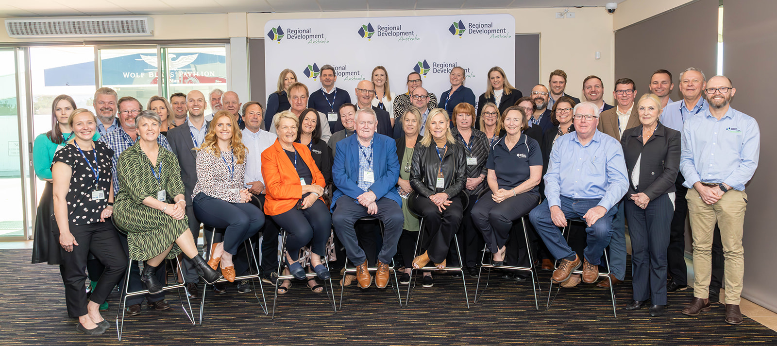 The Regional Development Australia team at the RDSA Summit 2023 in Gawler