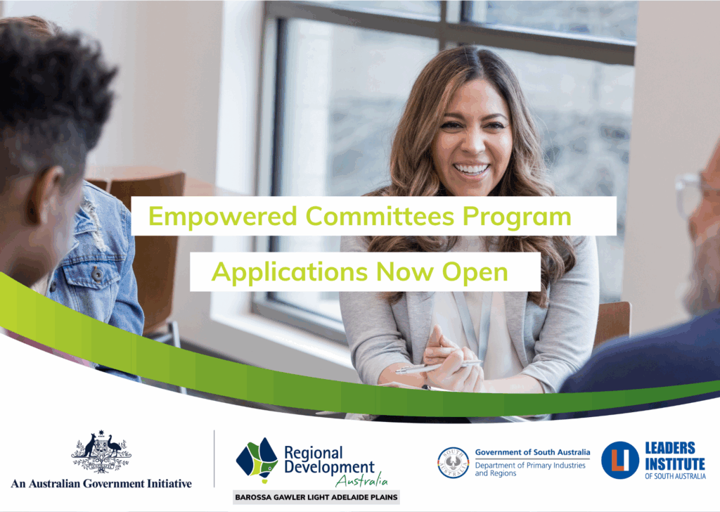 Empowered Committees Program - Regional Development Australia Barossa ...