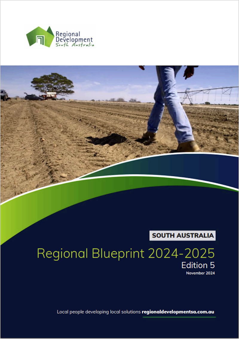 SA Regional Blueprint 2024-2025 cover SA Regional Blueprint 2024-2025 cover