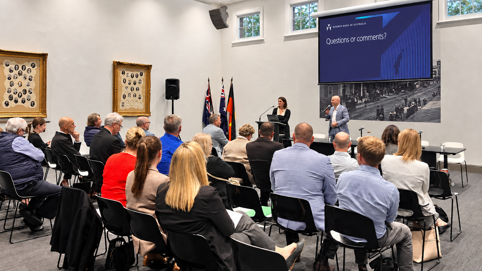 RBA Economic Briefing and Panel Discussion - end of presentation Q&A